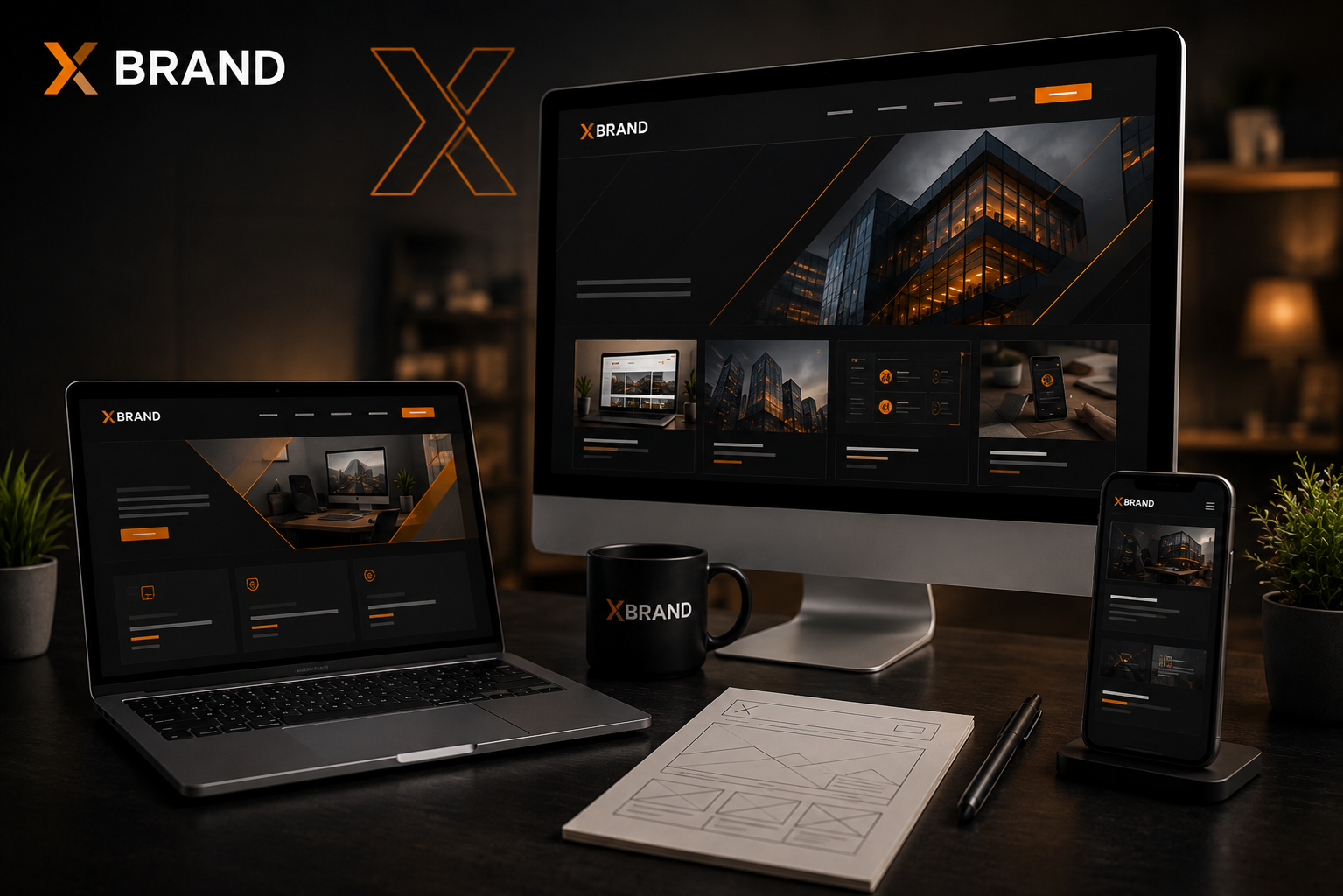 Webdesign und Online-Shops von X.Brand