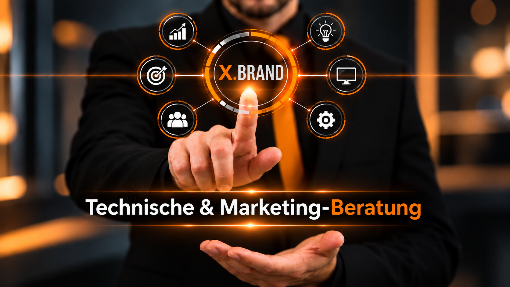 Technische und Marketing-Beratung von X.Brand für Unternehmen und digitale Lösungen